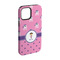 Pink Pirate iPhone 15 Pro Tough Case - Angle