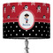 Pirate & Dots 16" Drum Lampshade - ON STAND (Fabric)