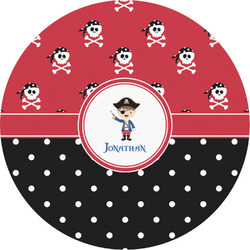 Pirate & Dots Multipurpose Round Labels - 2" (Personalized)