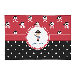 Pirate & Dots 2' x 3' Indoor Area Rug (Personalized)