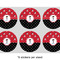 Pirate & Dots 3" Multipurpose Round Labels - Sheet