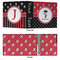 Pirate & Dots 3 Ring Binders - Full Wrap - 3" - APPROVAL