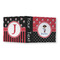 Pirate & Dots 3 Ring Binders - Full Wrap - 3" - OPEN OUTSIDE