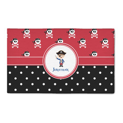 Pirate & Dots 3' x 5' Indoor Area Rug (Personalized)