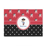 Pirate & Dots 4' x 6' Patio Rug (Personalized)