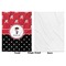 Pirate & Dots Baby Blanket (Single Side - Printed Front, White Back)