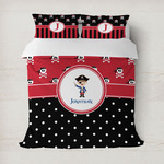 Pirate & Dots Duvet Cover (Personalized)