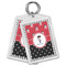 Pirate & Dots Bling Keychain - MAIN