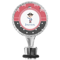 Pirate & Dots Wine Bottle Stopper (Personalized)