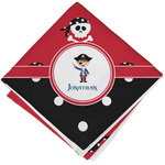 Pirate & Dots Cloth Napkin w/ Name or Text