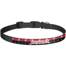 Pirate & Dots Dog Collar - Large (Personalized)