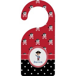 Pirate & Dots Door Hanger (Personalized)