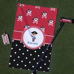 Pirate & Dots Golf Towel Gift Set (Personalized)