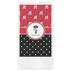 Pirate & Dots Guest Paper Towels - Full Color (Personalized)