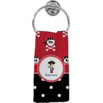 Pirate & Dots Hand Towel - Full Print (Personalized)