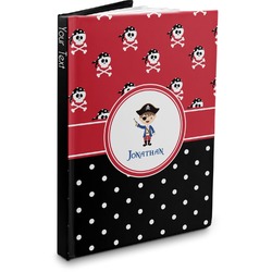 Pirate & Dots Hardbound Journal - 5.75" x 8" (Personalized)