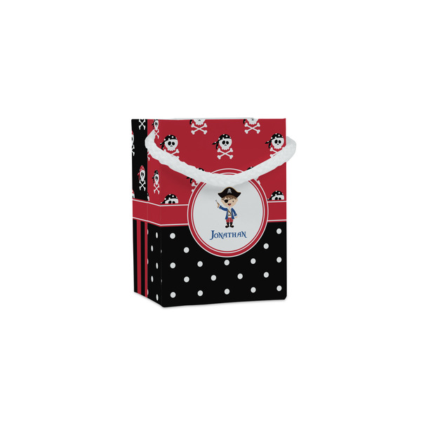 Custom Pirate & Dots Jewelry Gift Bags (Personalized)