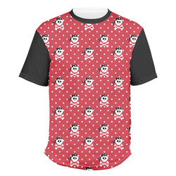 Pirate & Dots Men's Crew T-Shirt - Medium