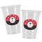 Pirate & Dots Party Cups - 16oz - Alt View