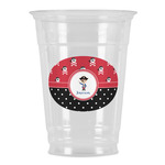 Pirate & Dots Party Cups - 16oz (Personalized)