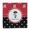 Pirate & Dots Party Favor Gift Bag - Matte - Front