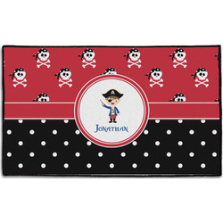 Pirate & Dots Door Mat - 60"x36" (Personalized)