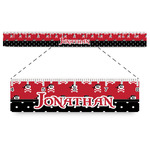 Pirate & Dots Plastic Ruler - 12" (Personalized)