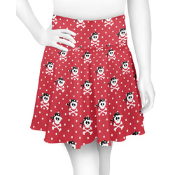 Pirate & Dots Skater Skirt - X Small