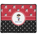 Pirate & Dots Large Gaming Mouse Pad - 12.5" x 10" (Personalized)