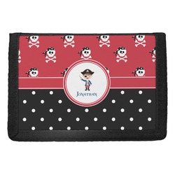 Pirate & Dots Trifold Wallet (Personalized)