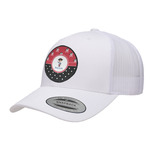 Pirate & Dots Trucker Hat - White (Personalized)