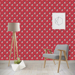 Pirate & Dots Wallpaper & Surface Covering (Water Activated - Removable)