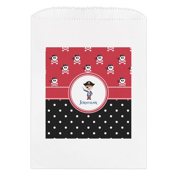 Custom Pirate & Dots Treat Bag (Personalized)