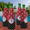 Pirate & Dots Zipper Bottle Cooler - Set of 4 - LIFESTYLE