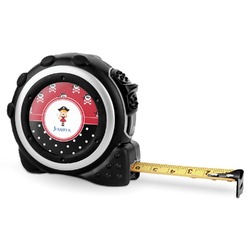 Girl's Pirate & Dots Tape Measure - 16 Ft (Personalized)