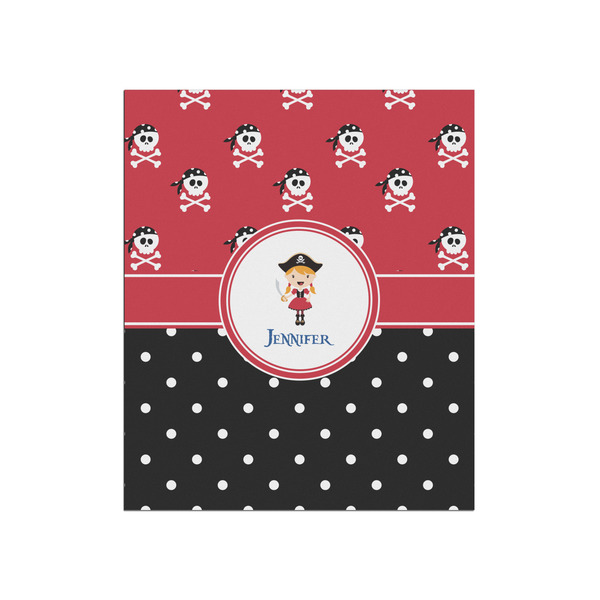 Custom Girl's Pirate & Dots Poster - Matte - 20x24 (Personalized)