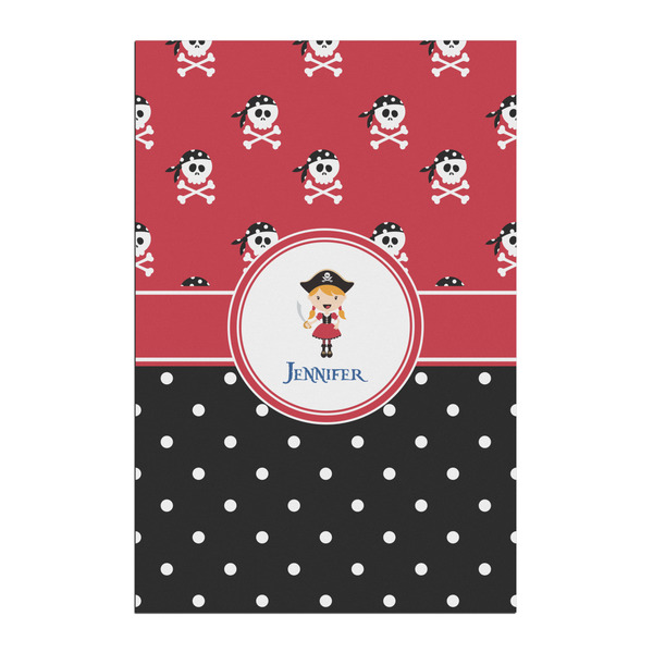 Custom Girl's Pirate & Dots Posters - Matte - 20x30 (Personalized)