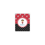 Girl's Pirate & Dots Canvas Print - 8x10 (Personalized)