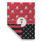 Girl's Pirate & Dots Garden Flags - Large - Double Sided - FRONT FOLDED