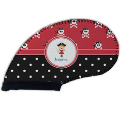 Girl's Pirate & Dots Golf Club Iron Cover - Single (Personalized)