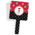 Girl's Pirate & Dots Hand Mirror (Personalized)