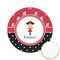 Girl's Pirate & Dots Icing Circle - Small - Front