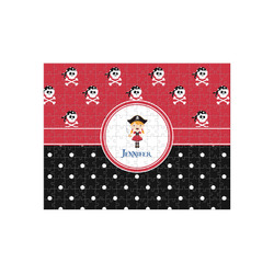 Girl's Pirate & Dots 252 pc Jigsaw Puzzle (Personalized)