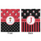 Girl's Pirate & Dots Minky Blanket - 50"x60" - Double Sided - Front & Back