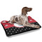 Girl's Pirate & Dots Outdoor Dog Beds - Large - IN CONTEXT