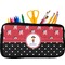 Girl's Pirate & Dots Pencil / School Supplies Bags - Small