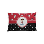 Girl's Pirate & Dots Pillow Case - Toddler (Personalized)