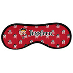 Girl's Pirate & Dots Sleeping Eye Masks - Large (Personalized)