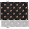 Girl's Pirate & Dots Tissue Paper - Heavyweight - XL - Front & Back