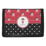 Girl's Pirate & Dots Trifold Wallet (Personalized)